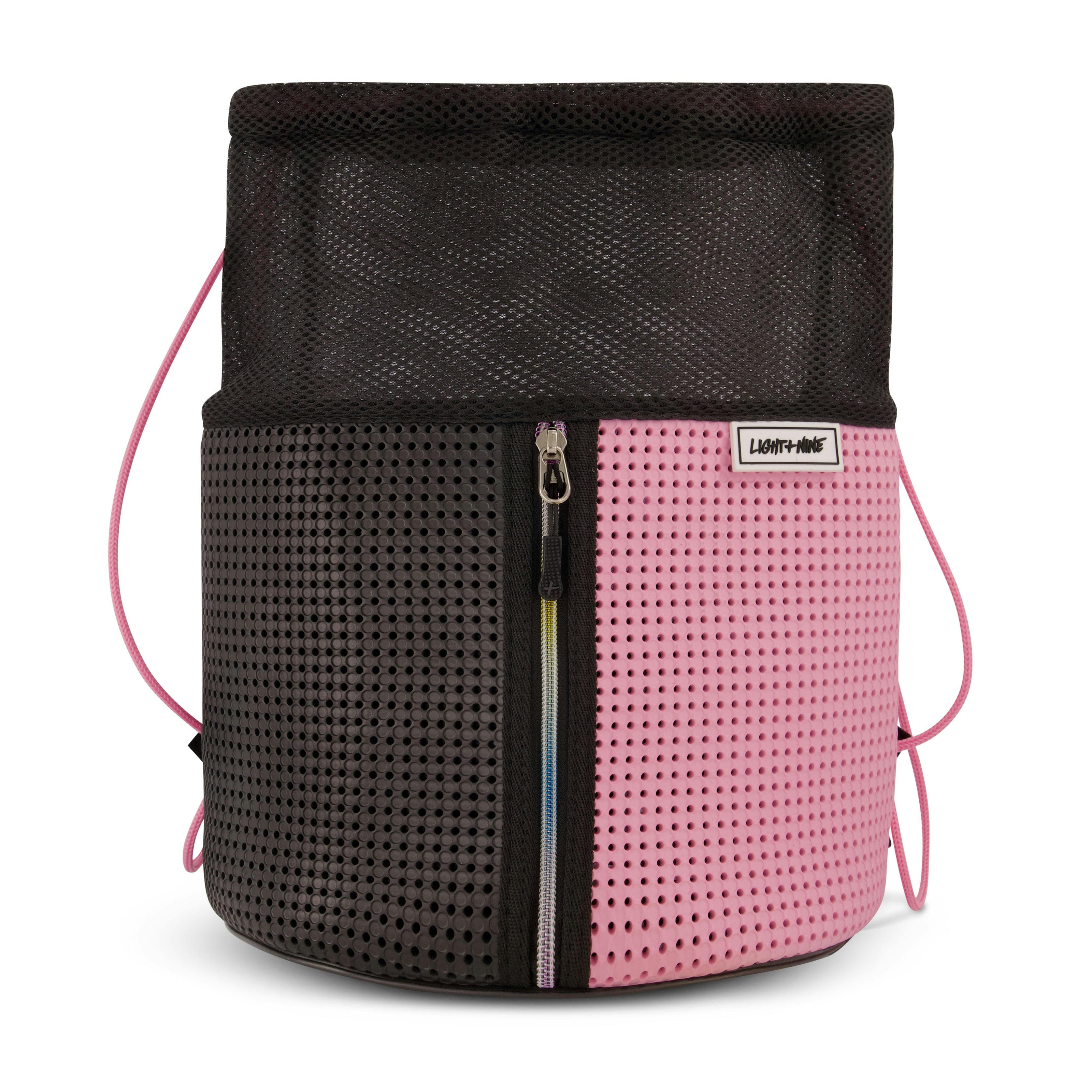 Sophy Drawstring Backpack Rainbow Pink
