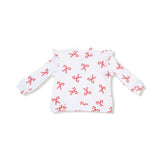 Candy Canes - V Ruffle Top