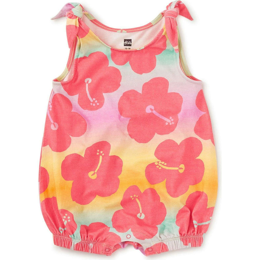 Tie Shoulder Baby Romper, Multi