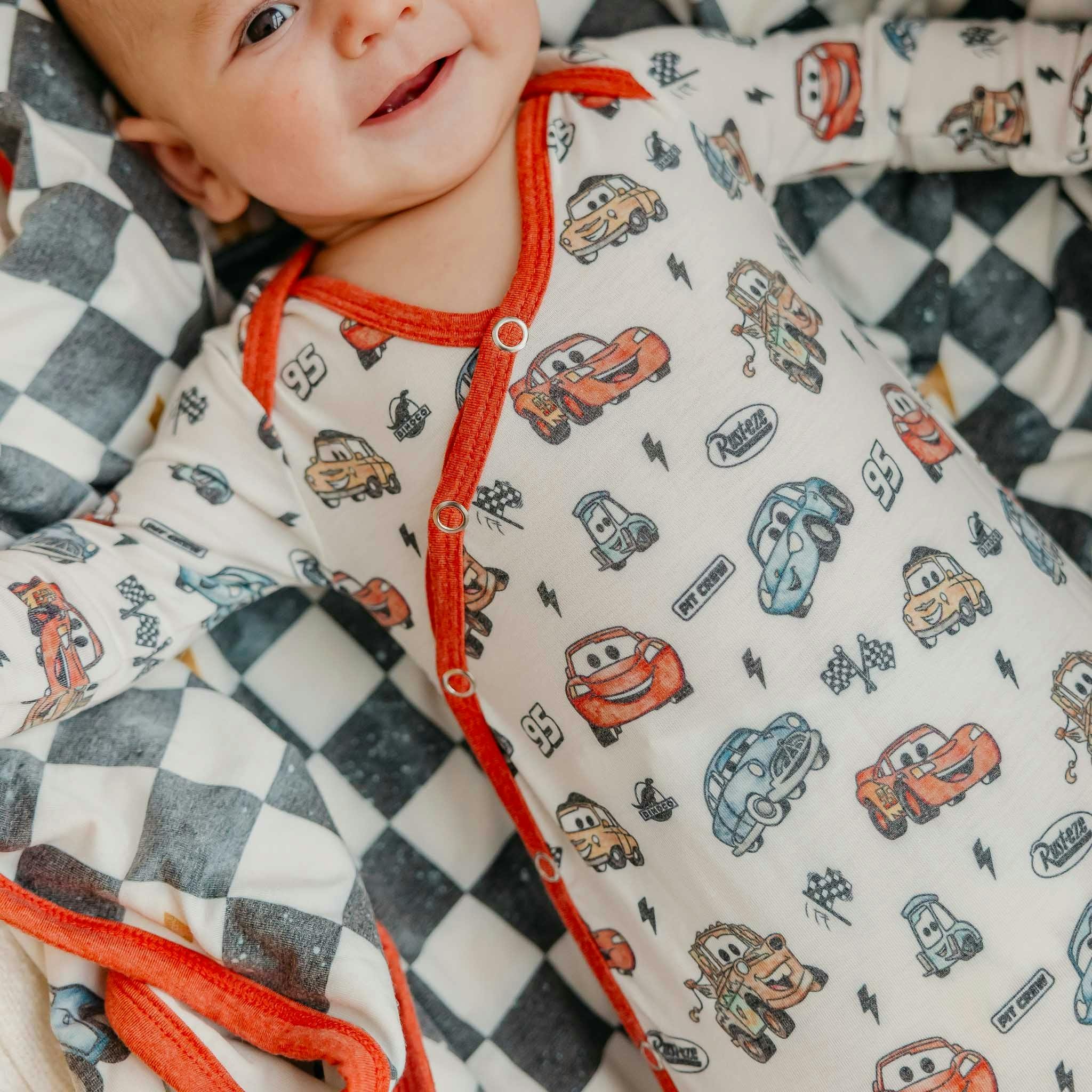 Newborn Knotted Gown - Disney Pixar Cars