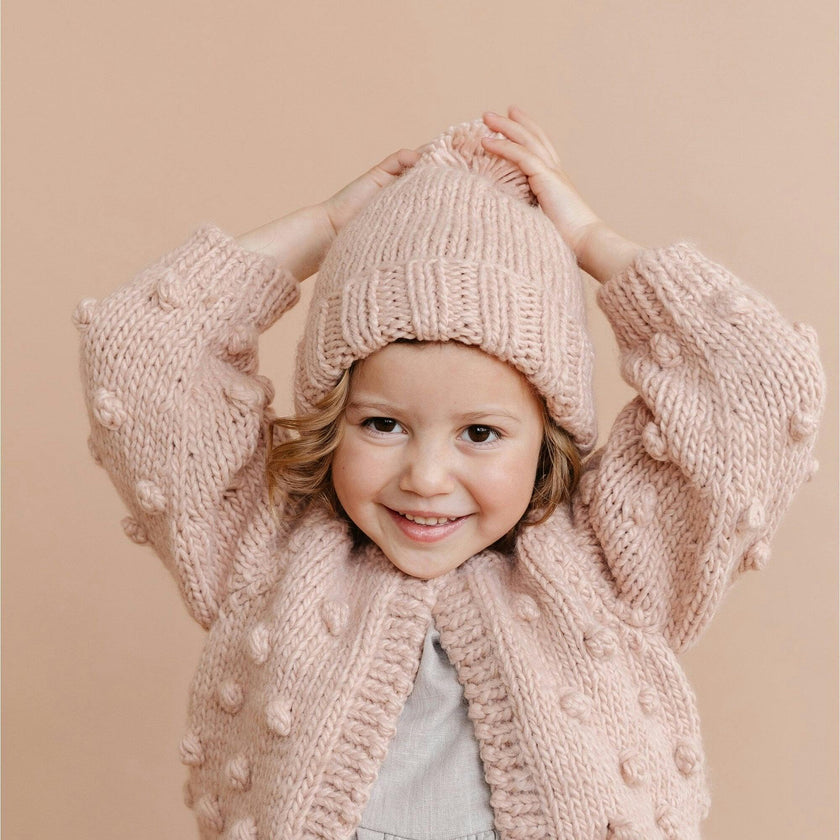 Classic Pom Hat, Cream