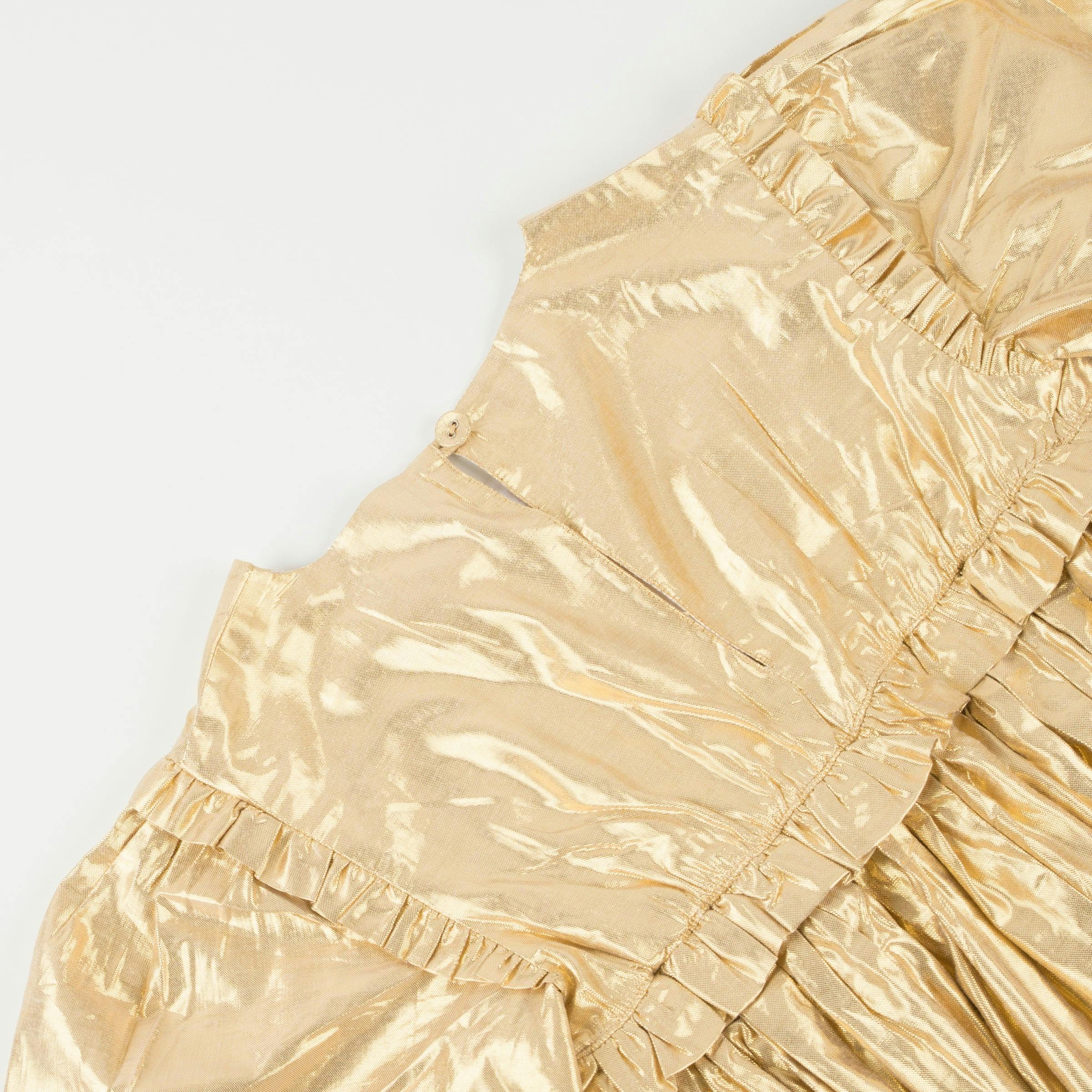 Gold Angel Dress Age 5-6