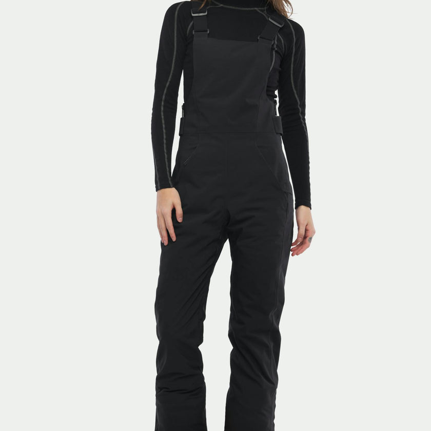 Carson Bib Pant Black