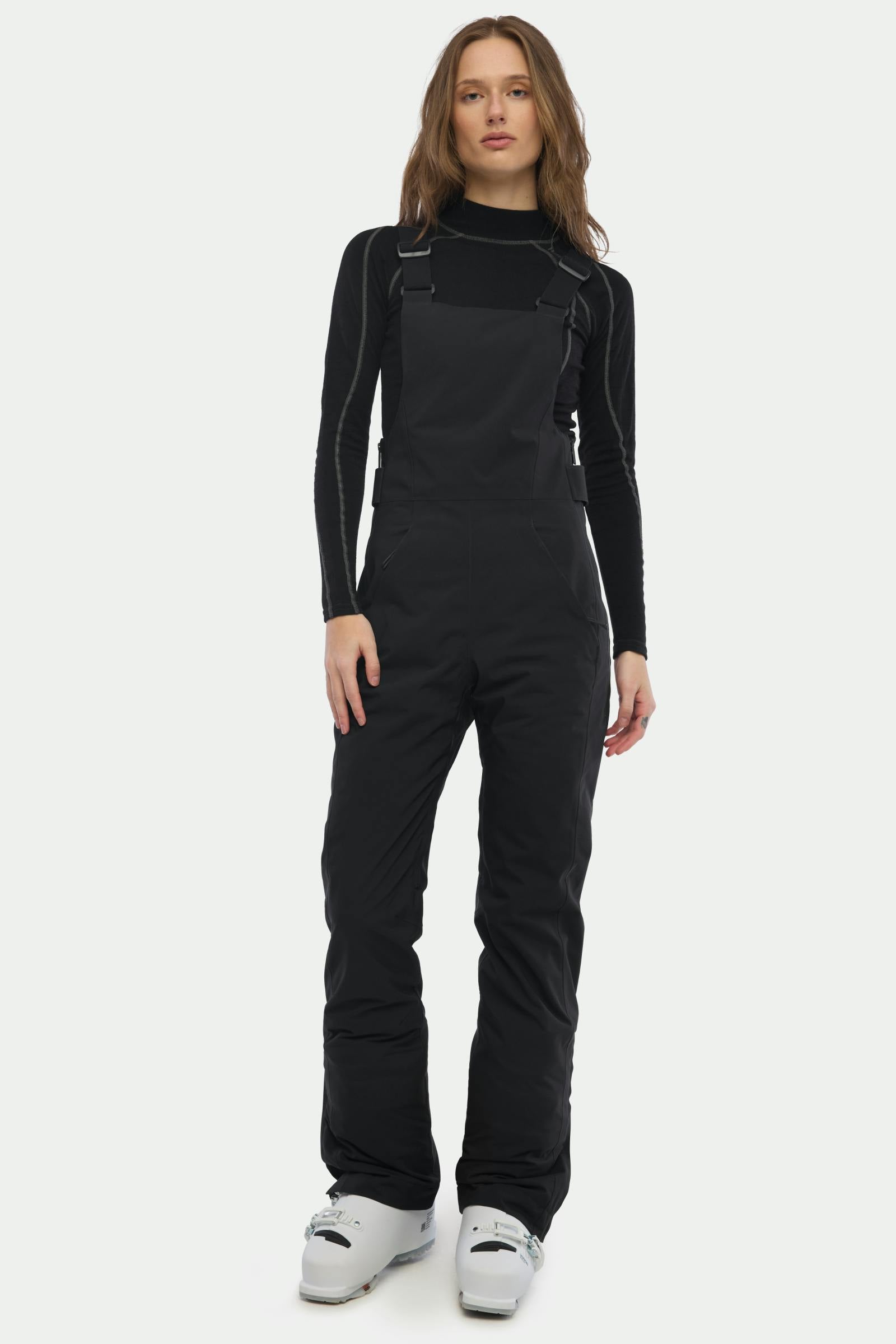 Carson Bib Pant Black