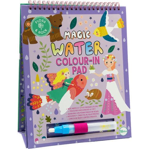 Magic Color Changing Water card Easel and Pen - Fairy Tale