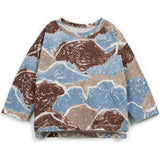 Mountain Print Long Sleeve T-Shirt
