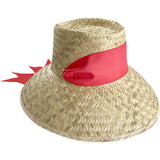 Women's Amaryllis Wide & Short Brim Grosgrain Ribbon Sun Hat