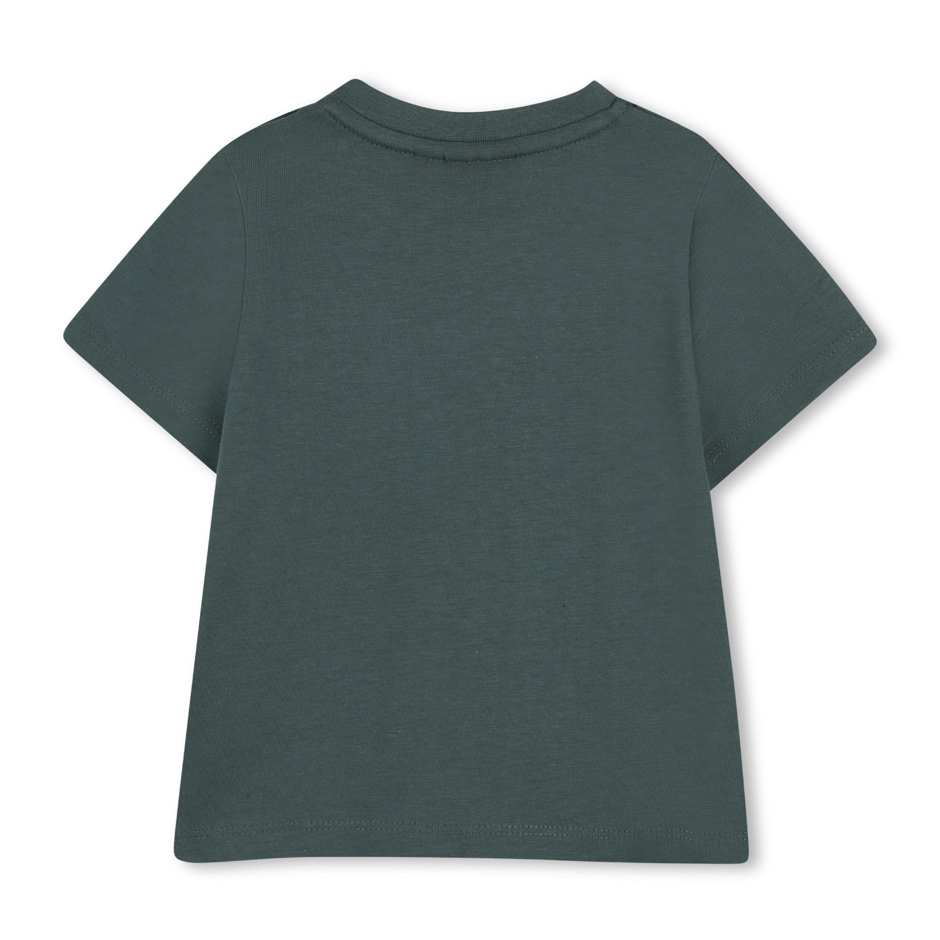 Gray Graphic Short Sleeve T-Shirt
