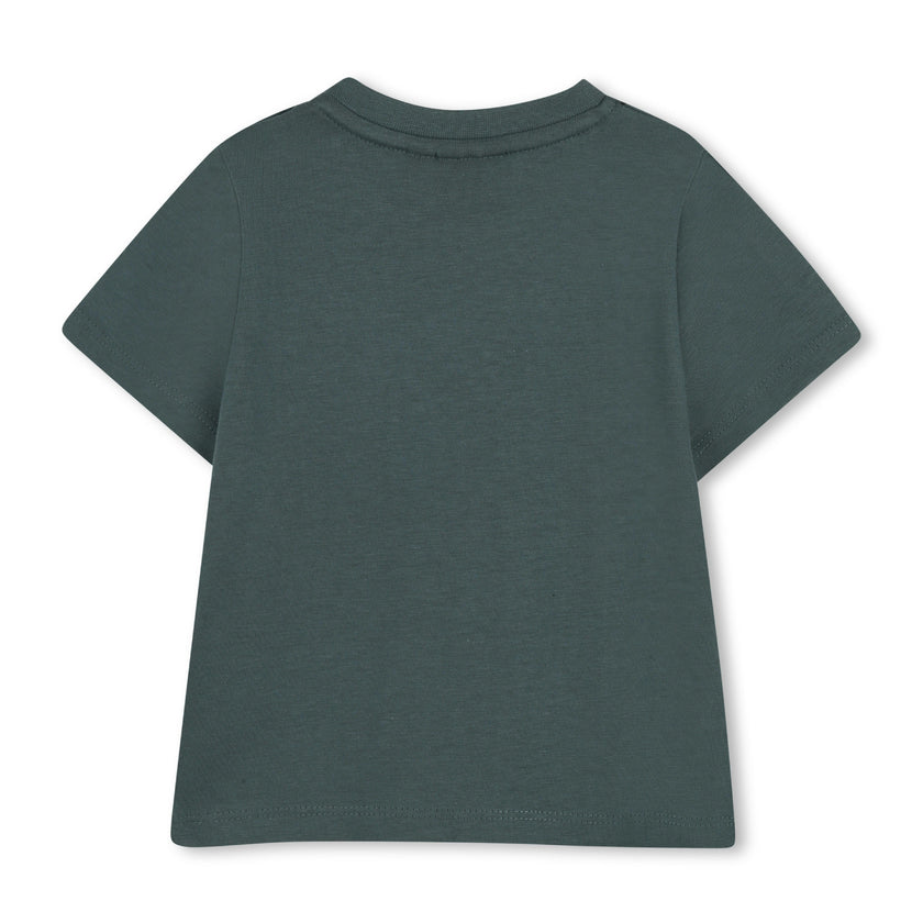 Gray Graphic Short Sleeve T-Shirt