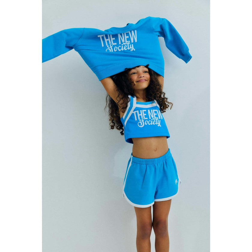 Clover Short Pool Blue