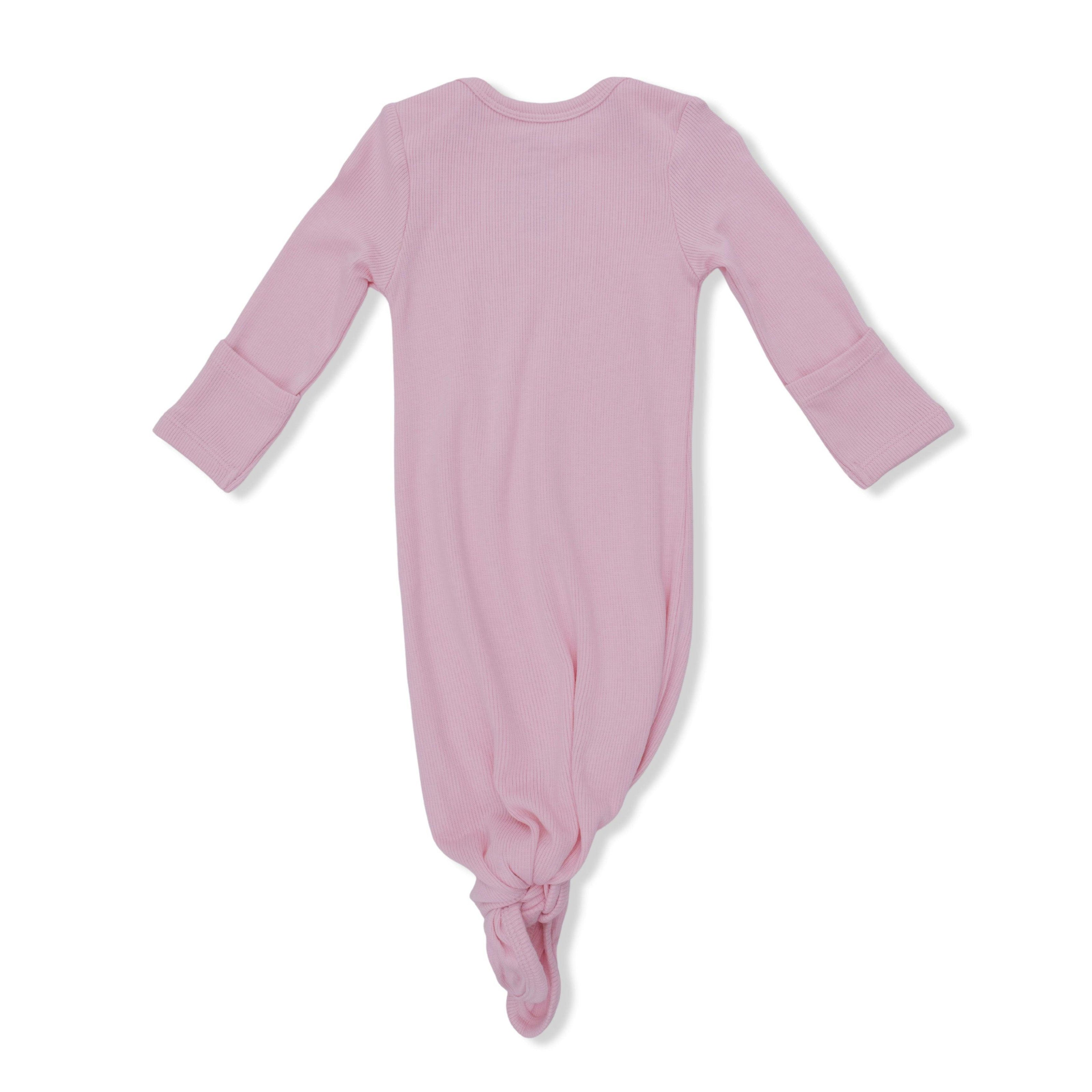 Solid Lilas - Knotted Gown and Knotted Hat