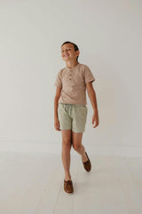 Boy's Twill Beach Shorts Desert Sage
