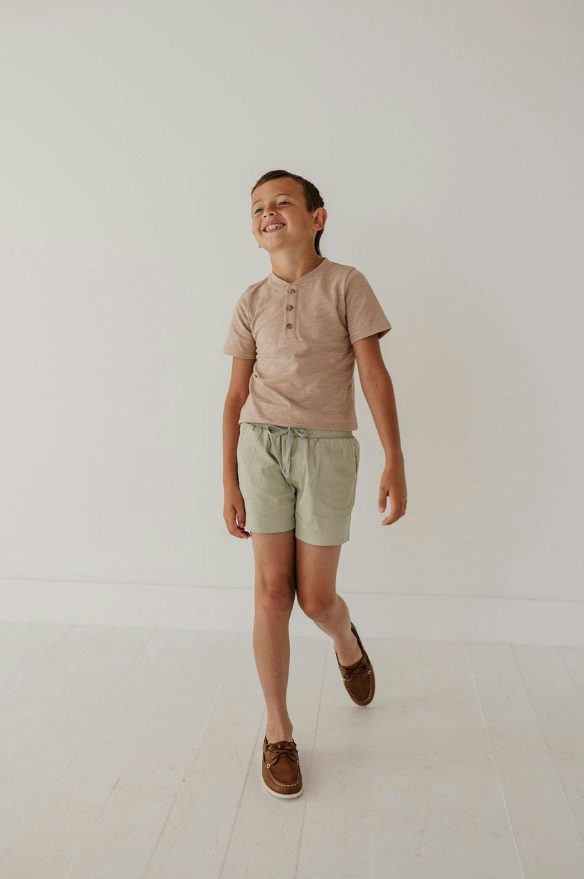 Boy's Twill Beach Shorts