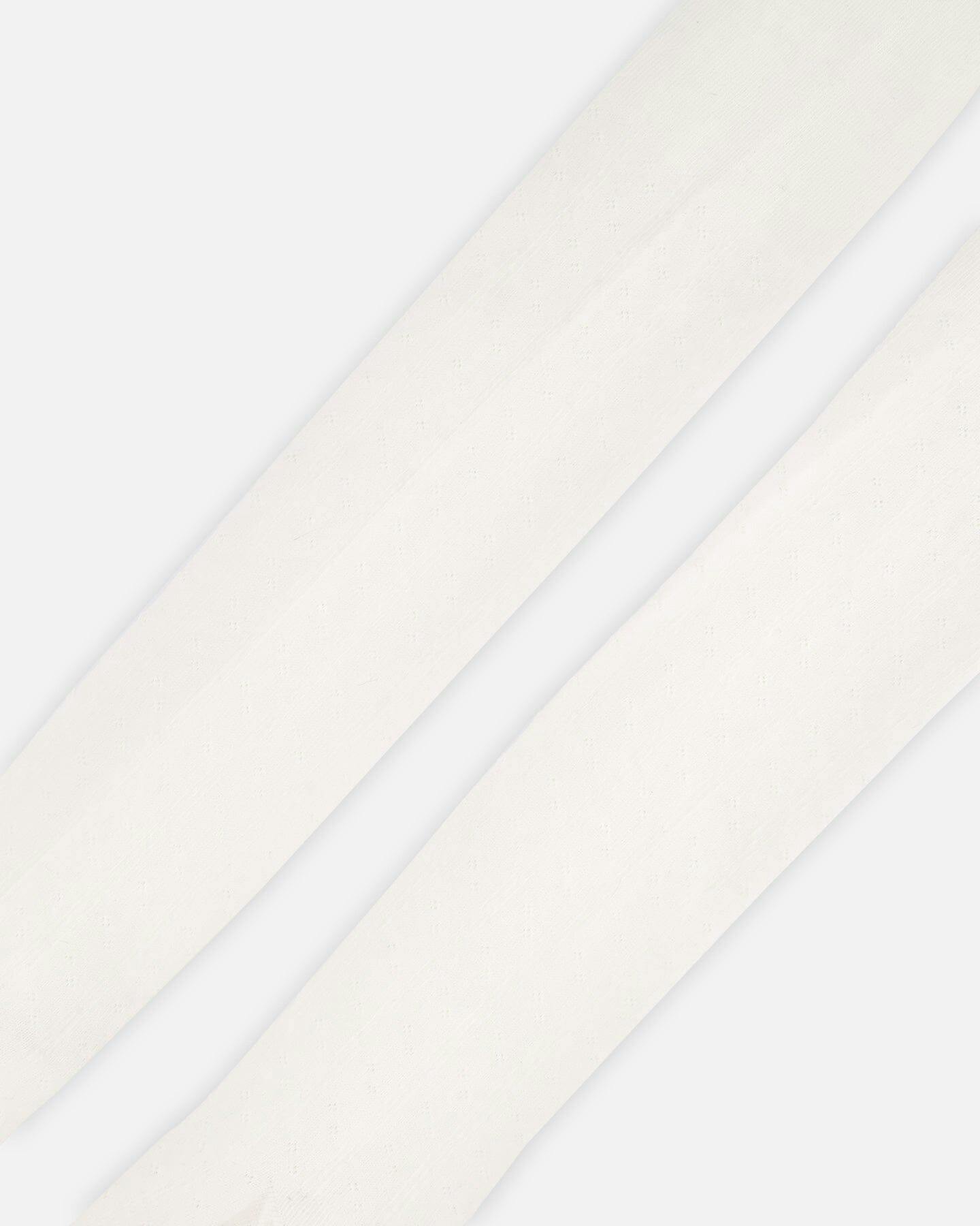Cable Tights Off White