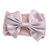 Multicolor Elastic Bow Headband Set