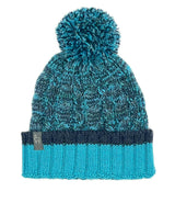 Kids Braided Pom Pom Beanie