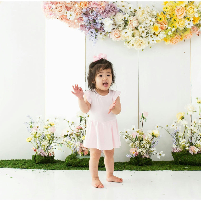 Twirl Bodysuit Dress, Sakura
