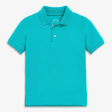 Kids short sleeve pique polo