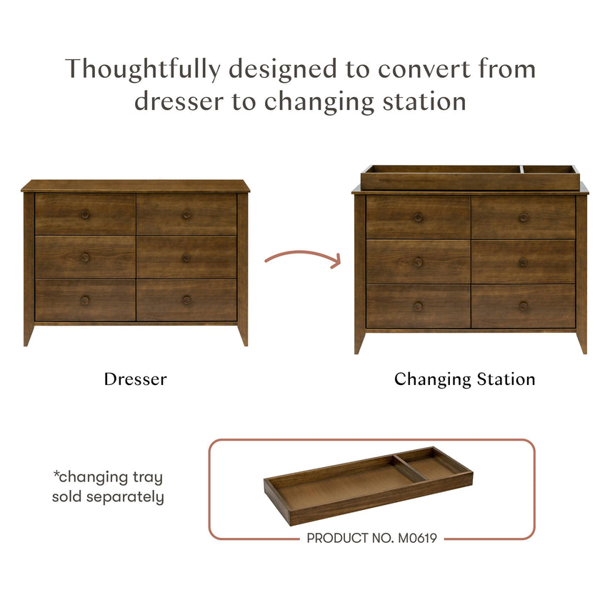Babyletto Sprout 6-Drawer Double Dresser