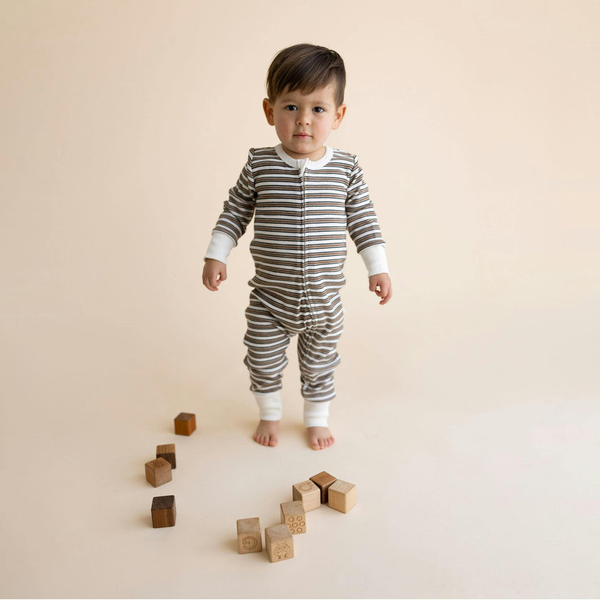 Organic 2-Way Zip Romper