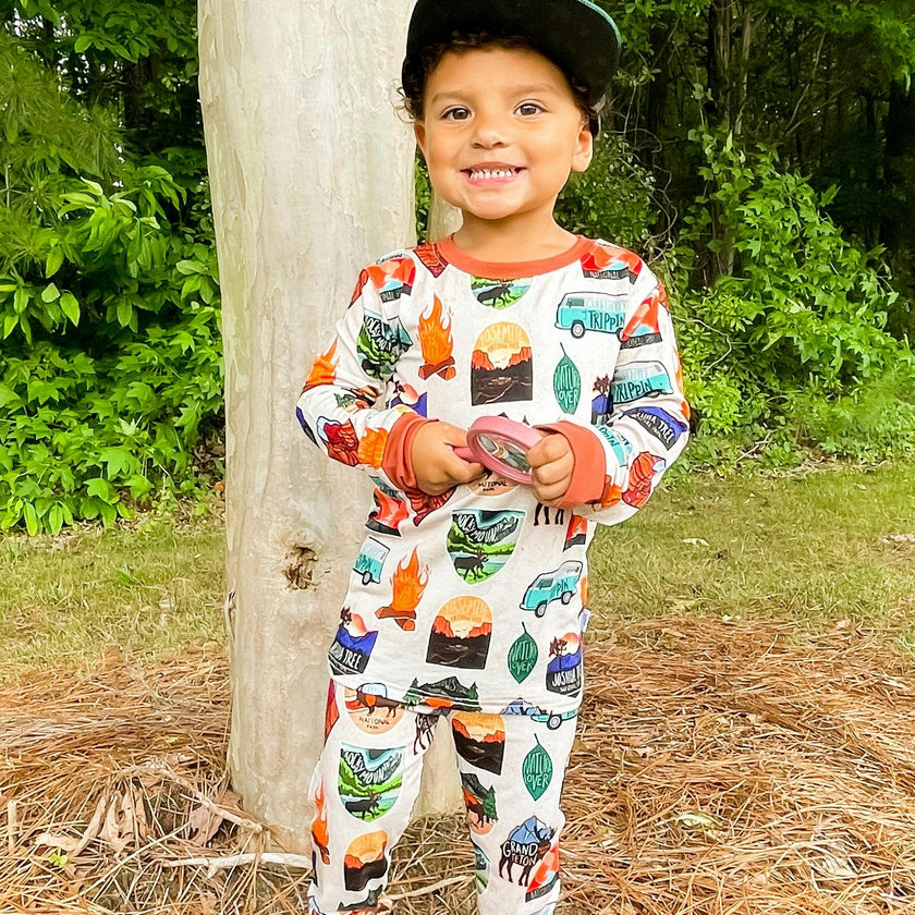 Tiny Traveler 2 Piece Pajama Set