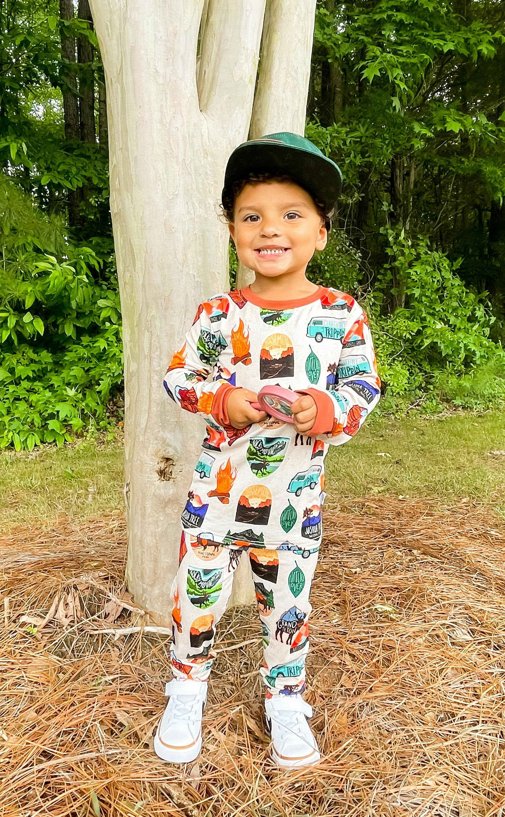 Tiny Traveler 2 Piece Pajama Set