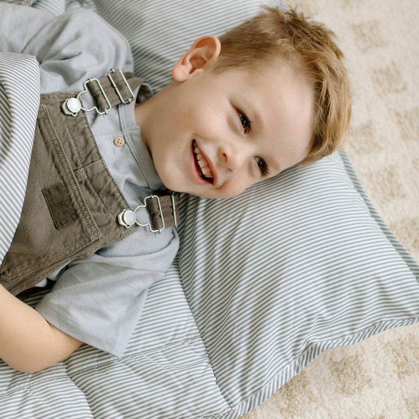 Organic Toddler Nap Roll-N-Rest Mat Set
