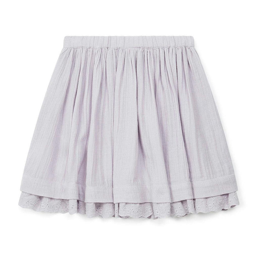 BONTON Papillon Lilac Gauze Cotton Skirt