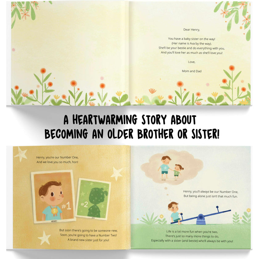Me and My New Baby Sibling: Besties Forever! (Personalized Book for an Older Sibling to be)