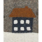 Hand Felted Wool Christmas Pillow Cover