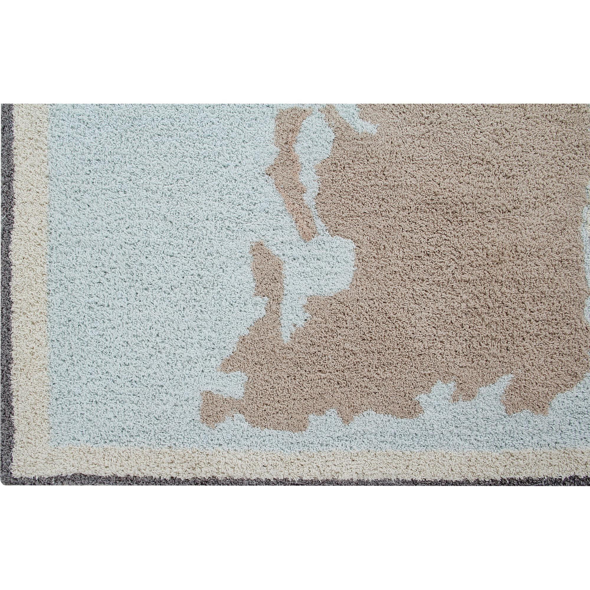 Vintage Map Washable Rug