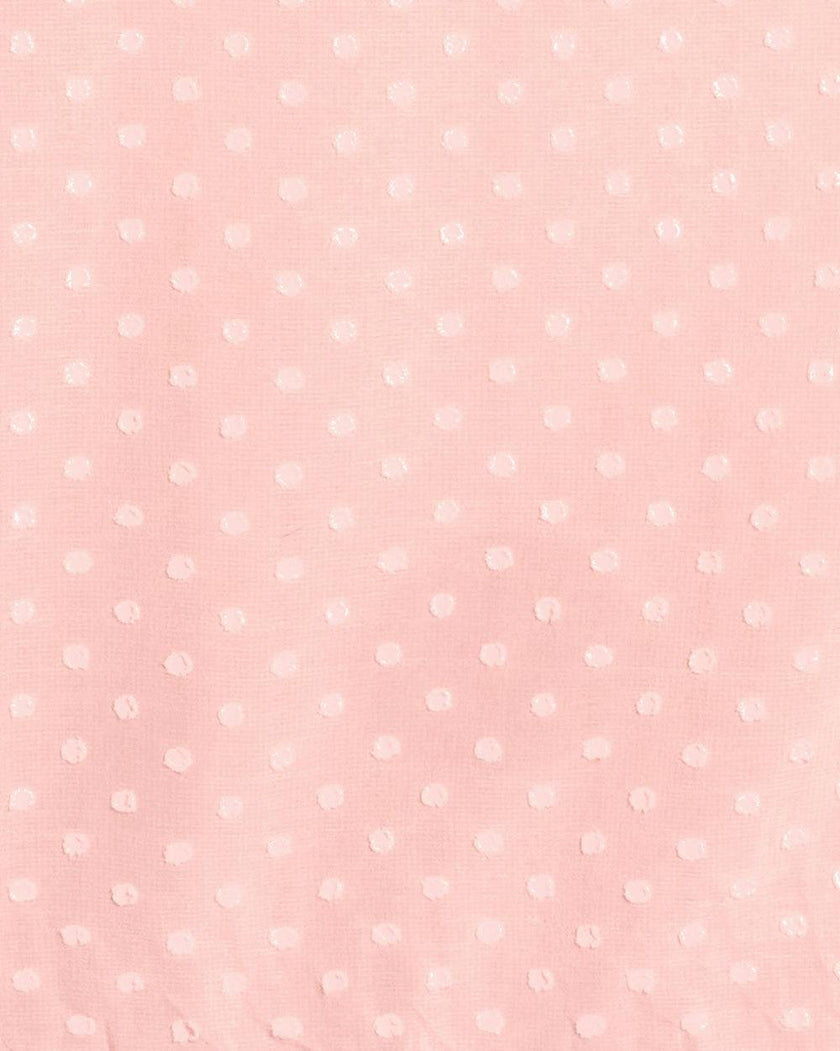 Tea Party Tablecloth - sheer polka dot tablecloth