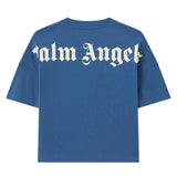 Blue Overlogo Crewneck T-Shirt