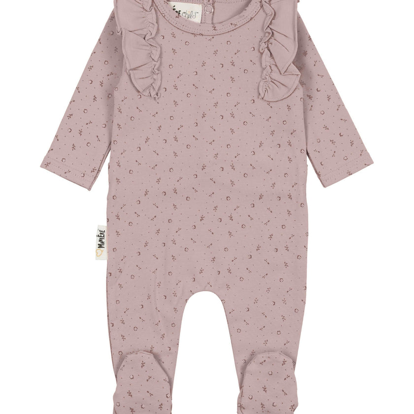 Petals & Polka Dots Footie
