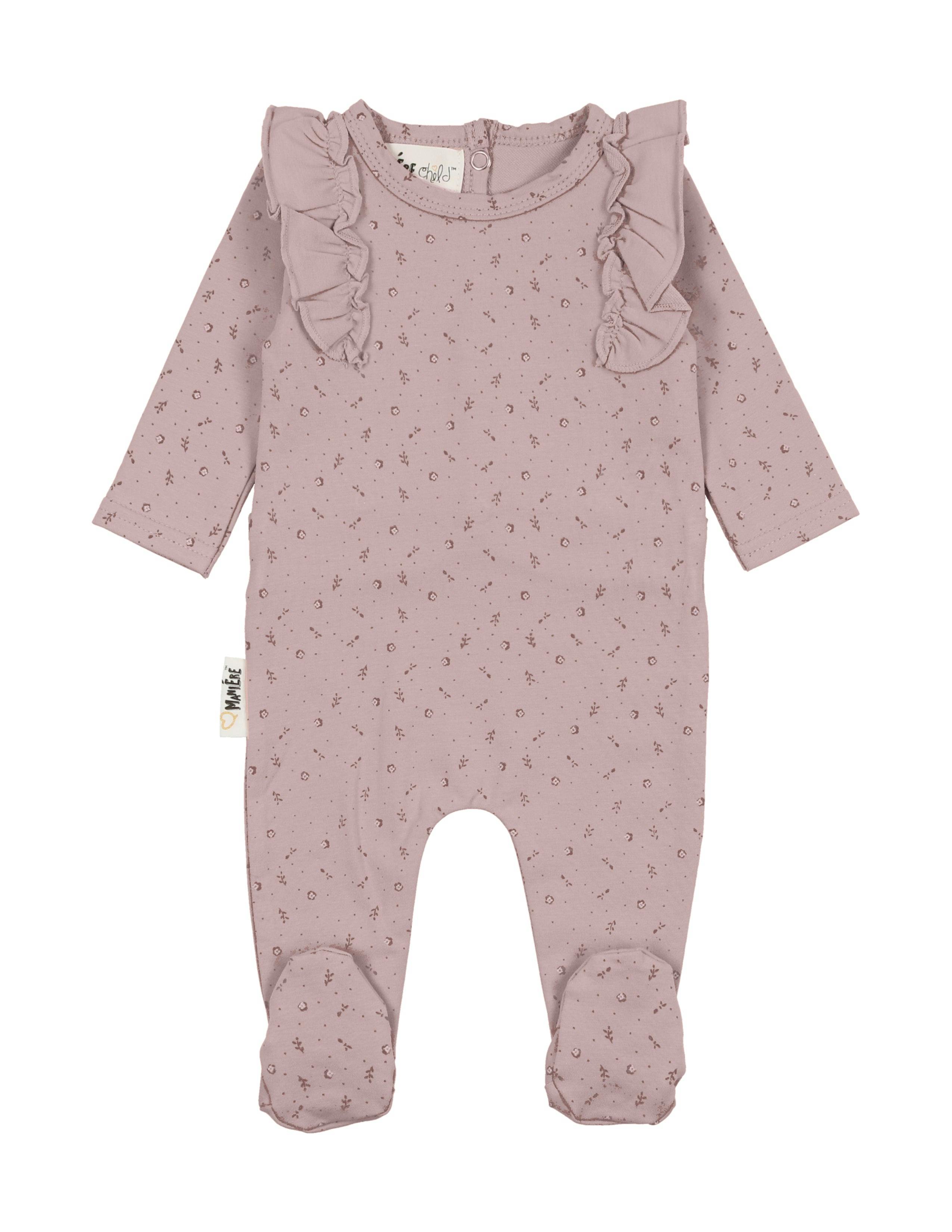 Petals & Polka Dots Footie