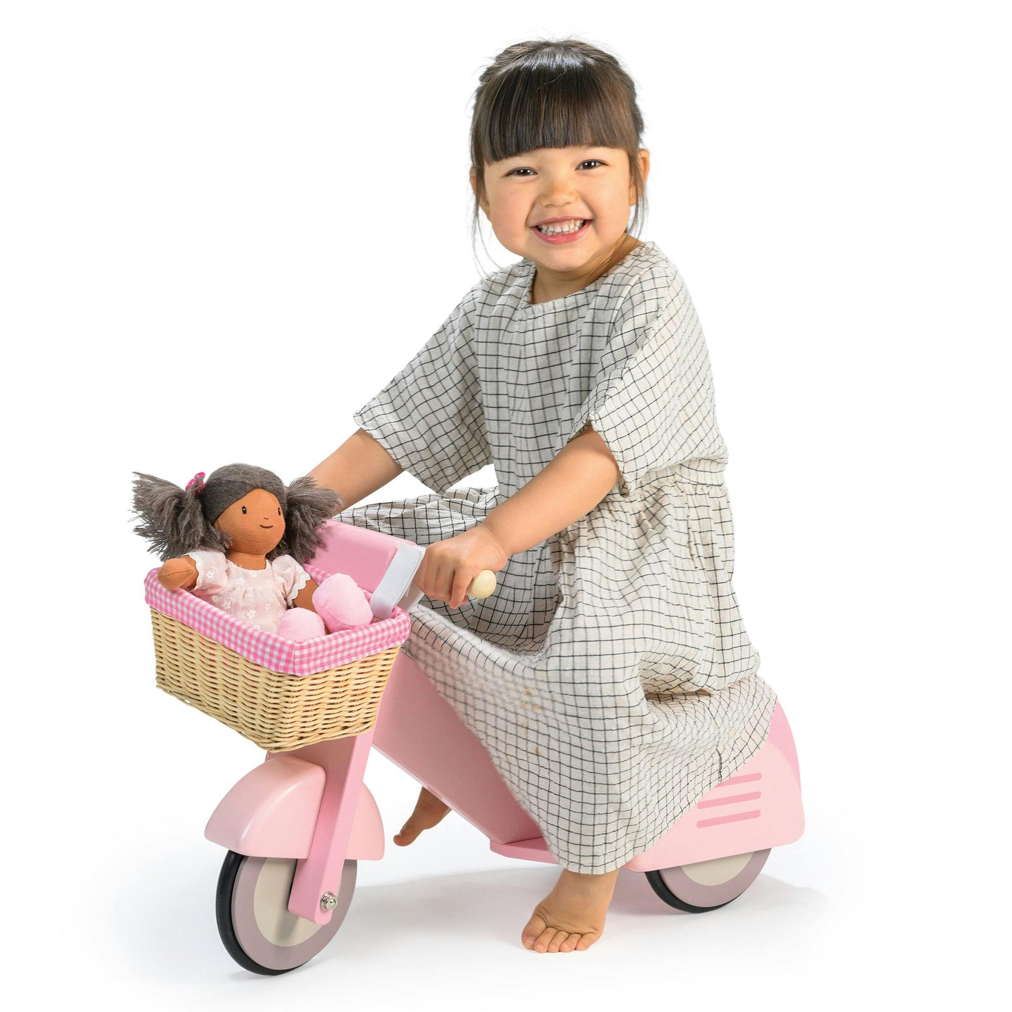 Scooter with Basket