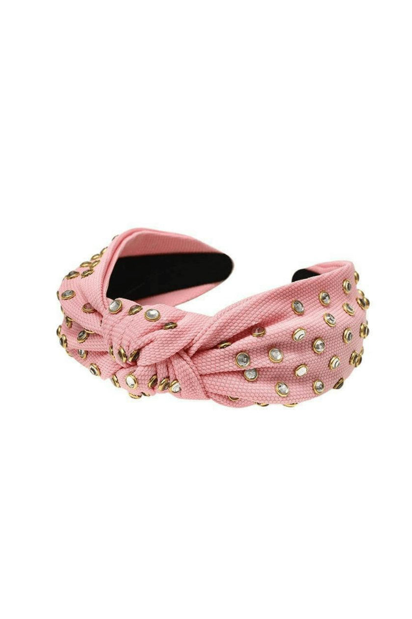 Crystal Studded Knot Headband