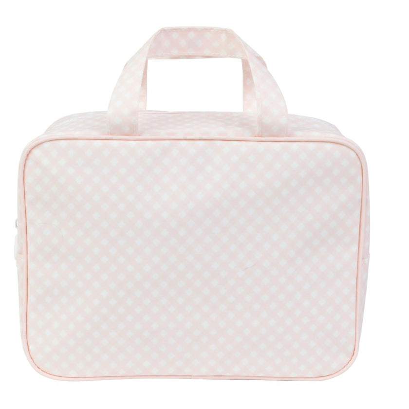The Take It Tote in Pink Gingham