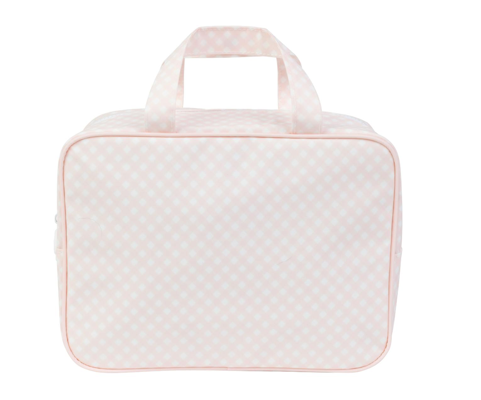 The Take It Tote in Pink Gingham