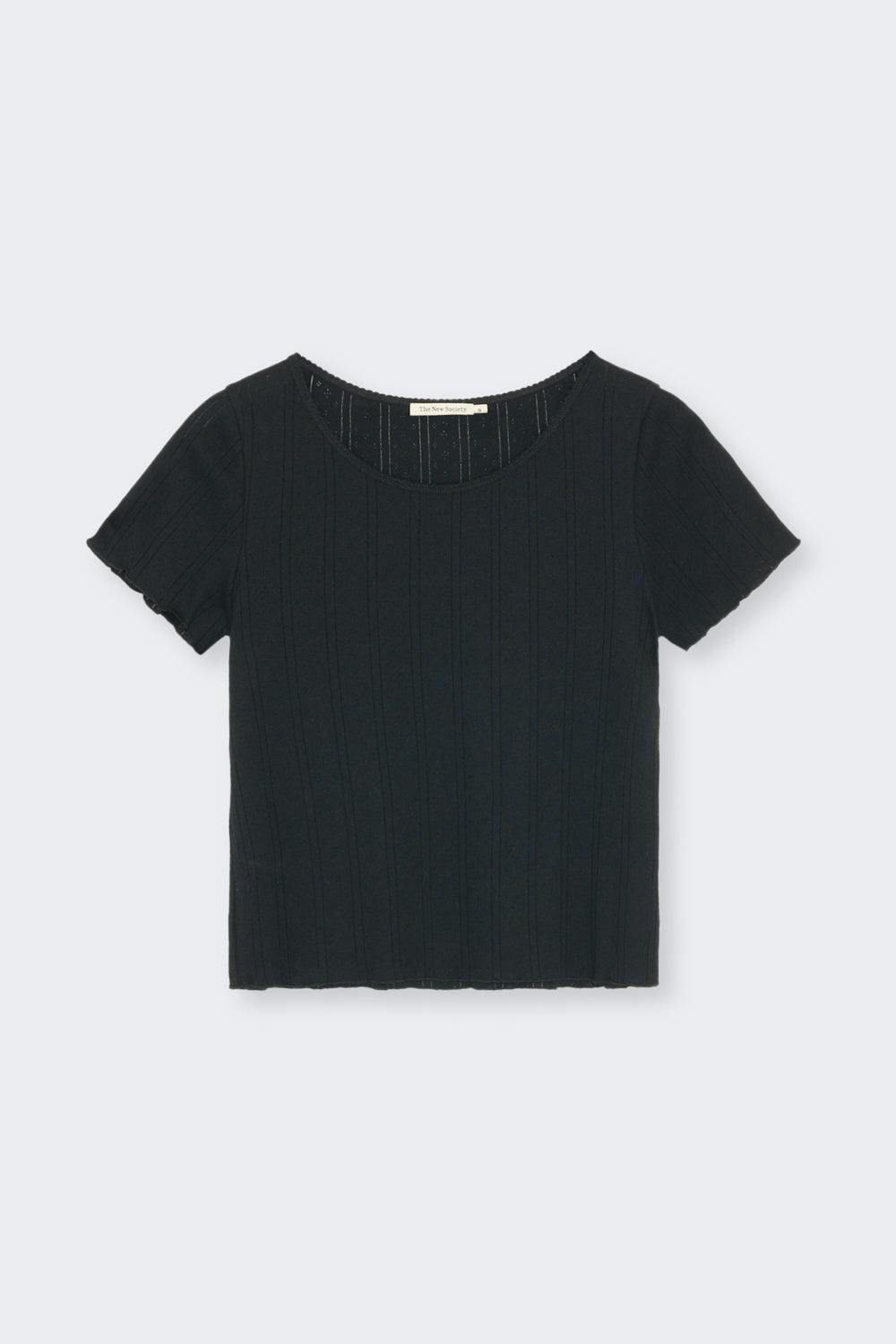 Romero Woman Tee Midnight Black
