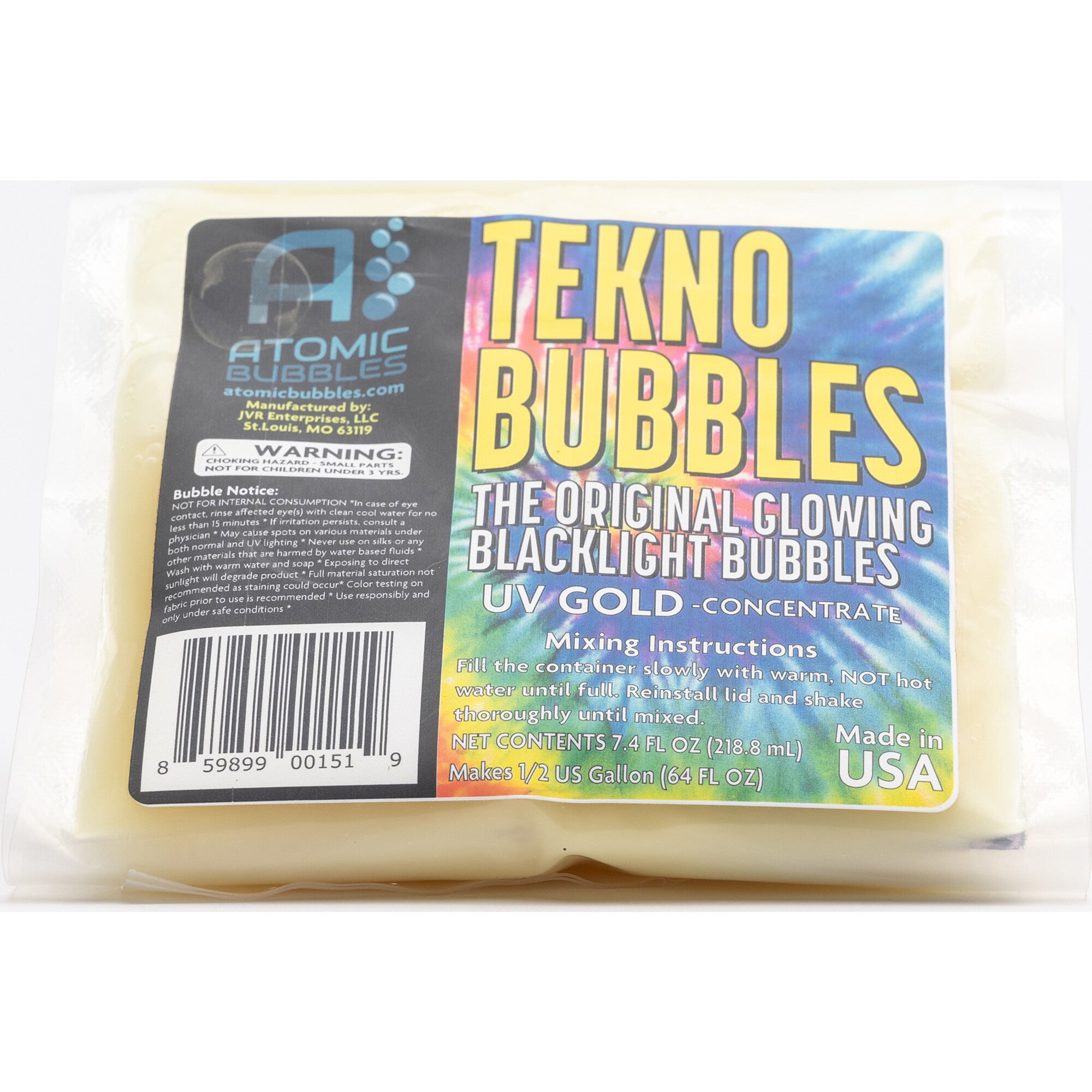 Tekno Bubbles 64oz Smart Pouch Refill B
