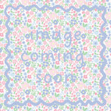 Applique Sheets in Ditsy Floral