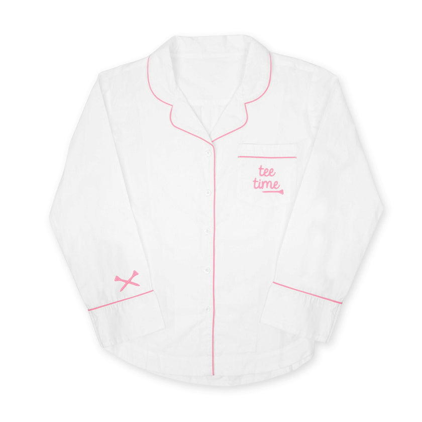 Tee Time Long Pajama Set