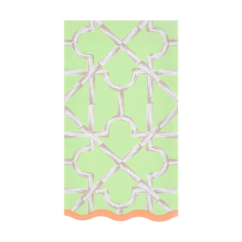 Bamboo Pattern Guest Towels