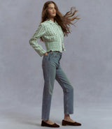The Hunter Jacket - Brocade Vine Stripe