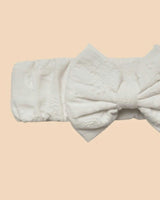 Baby's Bow Headband - Ivory