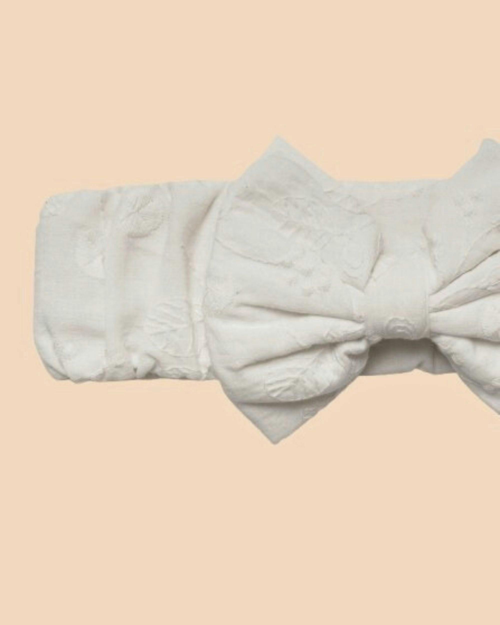 Baby's Bow Headband - Ivory