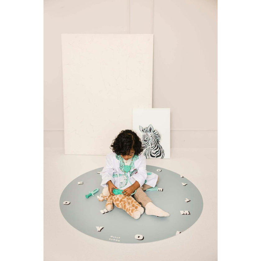 Catch All Mat for Mealtime & Playtime Mess