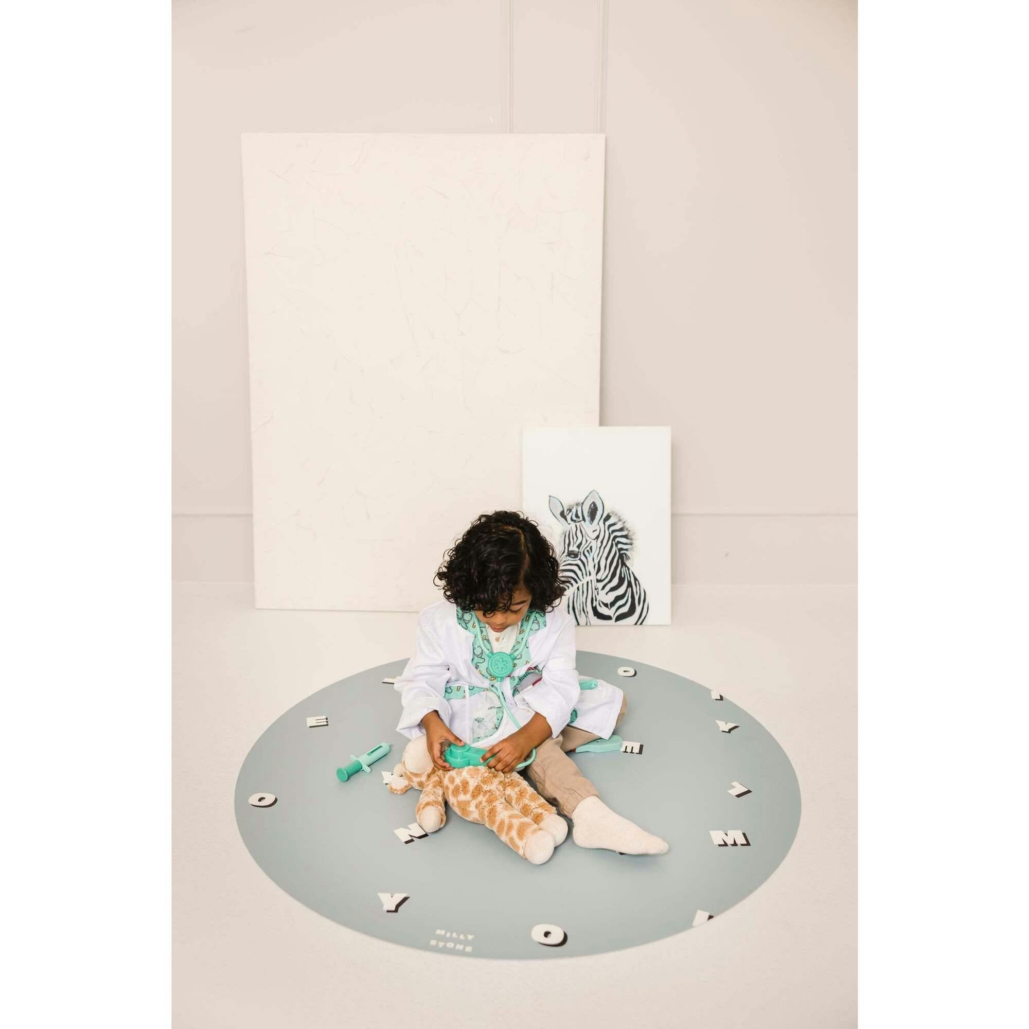 Catch All Mat for Mealtime & Playtime Mess