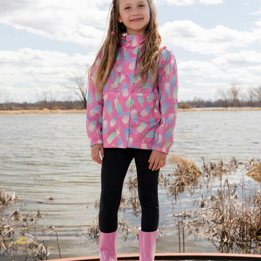 Packable Windbreaker In Polyester